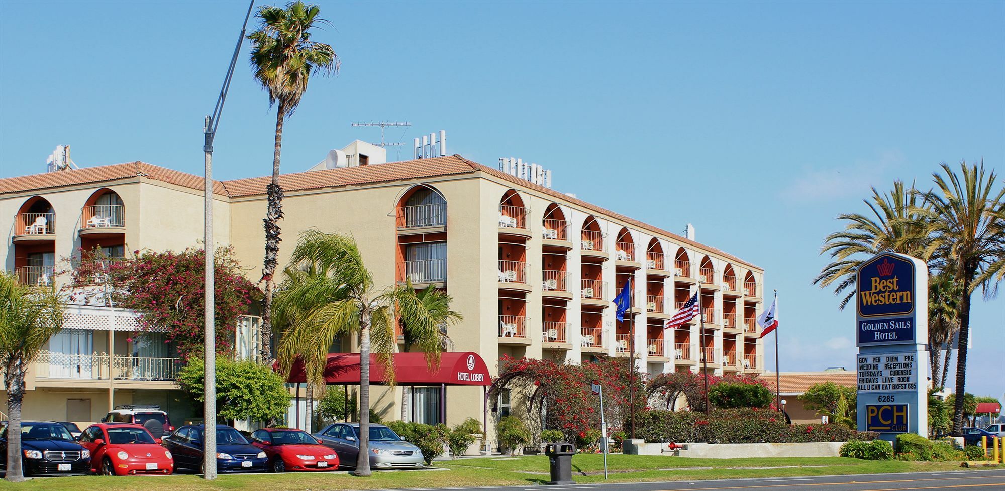 Best Western Golden Sails Hotel Long Beach Exteriör bild